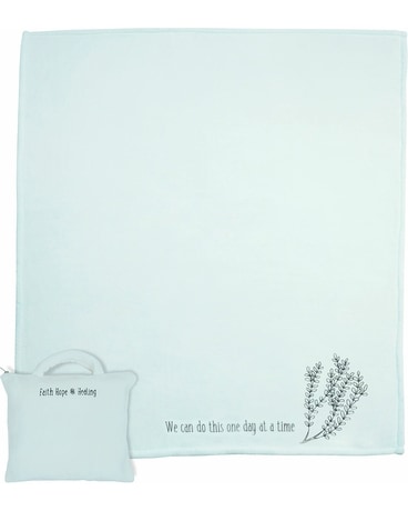 Blanket- One day at a Time Custom product