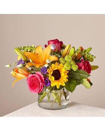 Bright Blooms Flower Arrangement