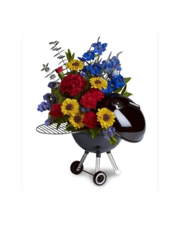 Weber Hot Off the Grill Flower Arrangement