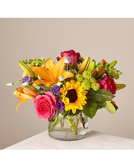 Bright Blooms Flower Arrangement