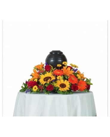 Tuscan Urn Arrangement Flower Arrangement