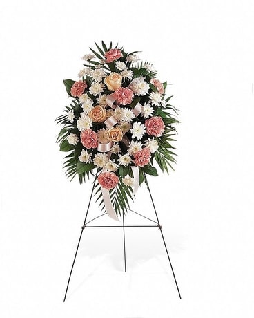 Gentle Thoughts Spray Flower Arrangement