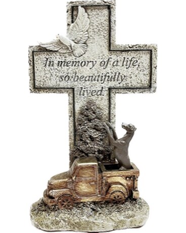 In Memory Cross Stone Gifts