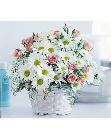 Posy Basket - by Eneni's Garden, Ltd. Flower Arrangement