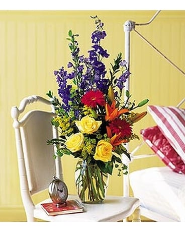 Colorful Sensation - by Eneni's Garden, Ltd. Flower Arrangement