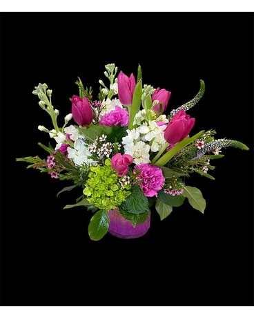 Tulips In Bloom Flower Arrangement