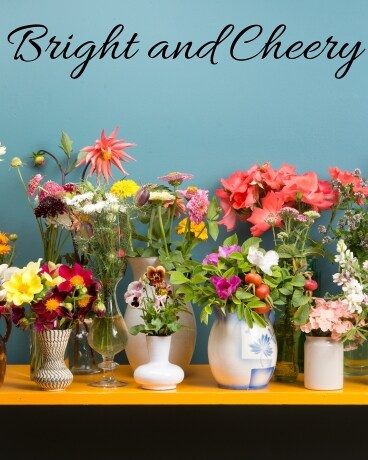 Bright & Cheery Flower Arrangement