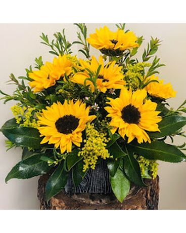 Bright Sunflower Bouquet Flower Arrangement