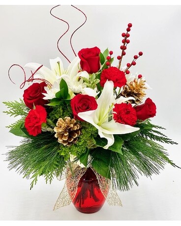 Happy Holidays! Flower Arrangement