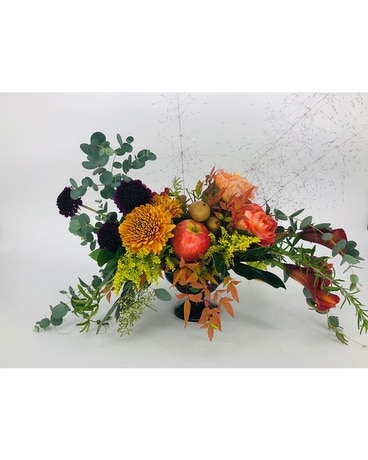 FMS Apple Compote Centerpiece Flower Arrangement