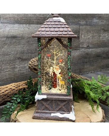 Woodland Santa w-Dear Gifts