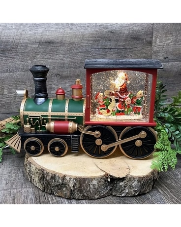 Santa's List Musical Train Gifts