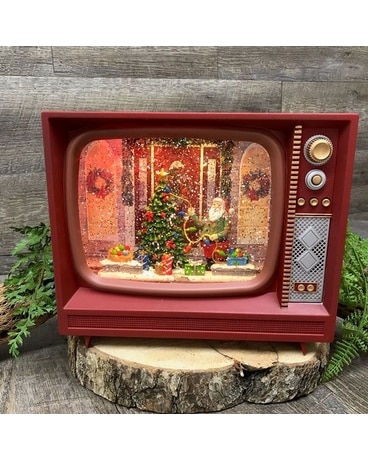 Santa Decorating Tree- Musical TV Gifts