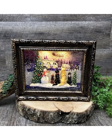 Dogs Watching Santa Frame Gifts