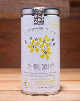 Jasmine Green size,  inches height and  inches wide.