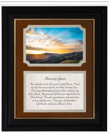 Amazing Grace Framed Prayer Gifts