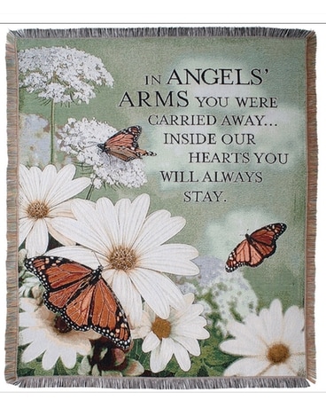 Angel’s Arms Woven Throw Gifts