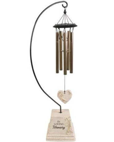 In Loving Memory Table Top Chime Gifts