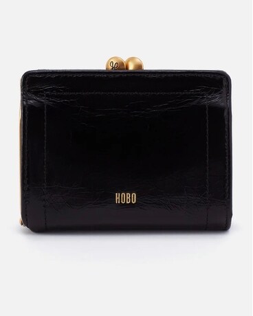 Hobo Violet Small Kisslock - Black Gifts