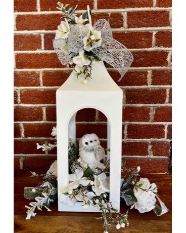 Winter Owl Lantern Custom product