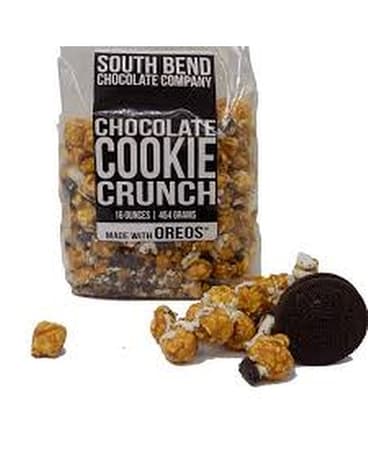 South Bend Chocolate Cookie Crunch Popcorn Gifts