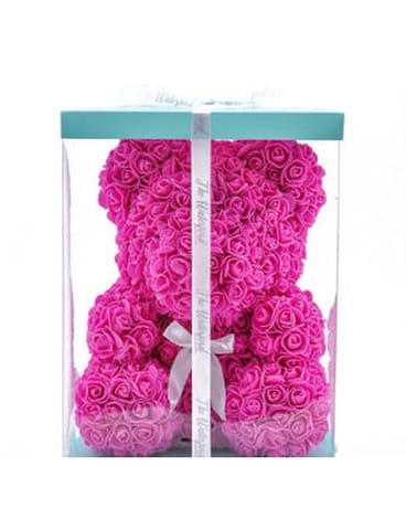 Rose Bear- Hot Pink Gifts