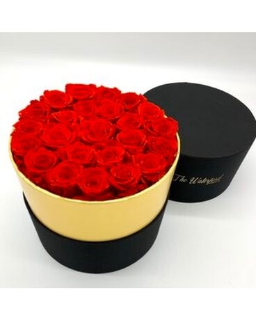 24 Eternal Roses Red Flower Arrangement