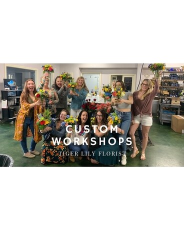 Custom Workshops Flower Arrangement