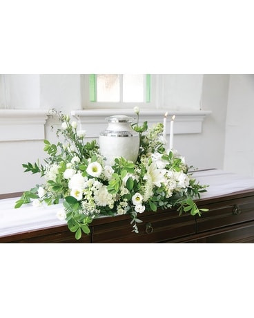 With Glory -Urn Arrangement Flower Arrangement
