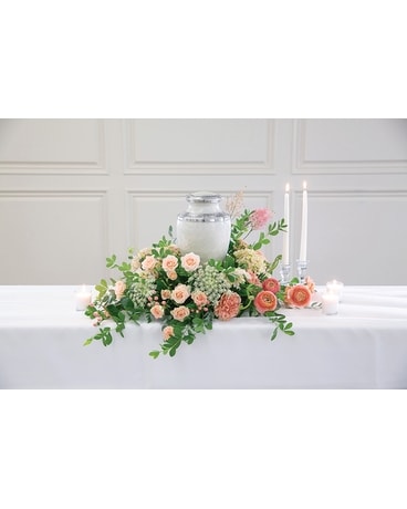 Shades of Love- Urn Arrangement Flower Arrangement