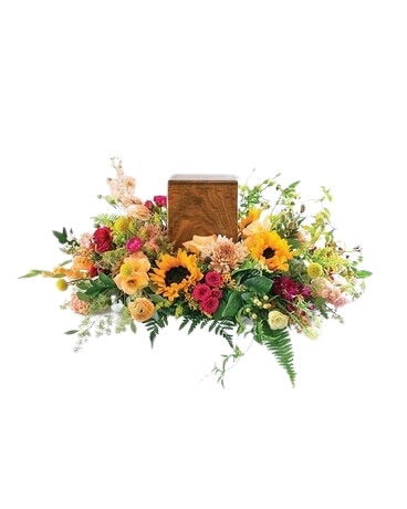 Bright Paths- Urn Arrangement Flower Arrangement