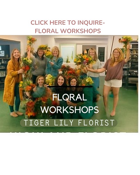 Floral Workshops in Charleston SC - Tiger Lily Florist