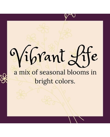 Vibrant Life Flower Arrangement