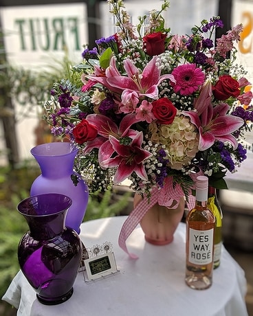 Mother of All Vases Flower Arrangement