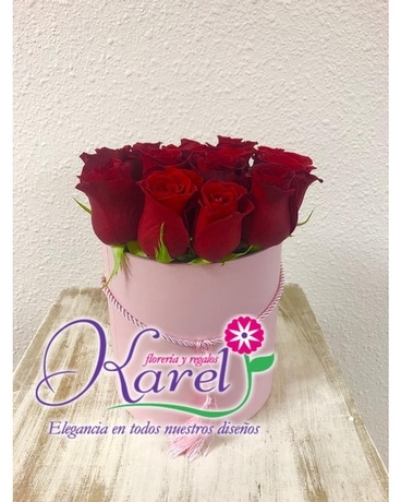 Surrounded by love in pink Flower Arrangement