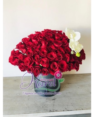 Testament of love-Orchid Flower Arrangement