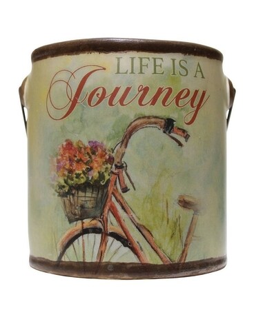 Farm Fresh Candle- Life Is A Journey/ Country Wild Gifts