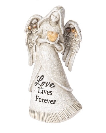 Pebble Angel Figurine 