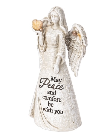 Pebble Angel Figurine 