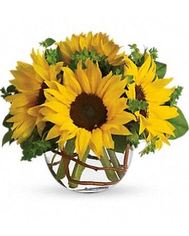 Sunny Sunflowers Flower Arrangement