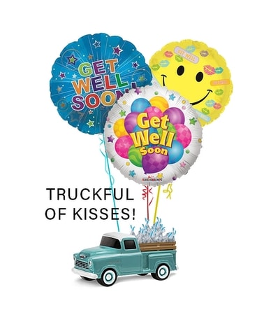 Truckful of Kisses: Get Well Gifts