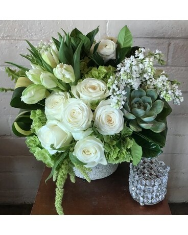 Beautifully Organic Flower Arrangement