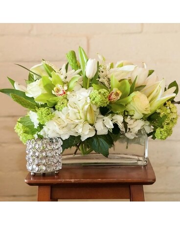 Timeless Tranquility Flower Arrangement