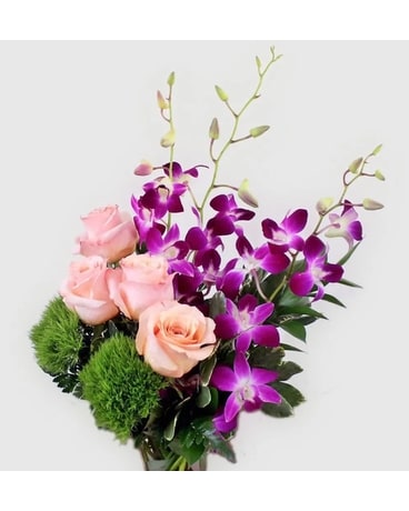 Tropical Sunrise Flower Arrangement