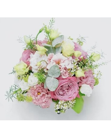Pink Champagne Flower Arrangement