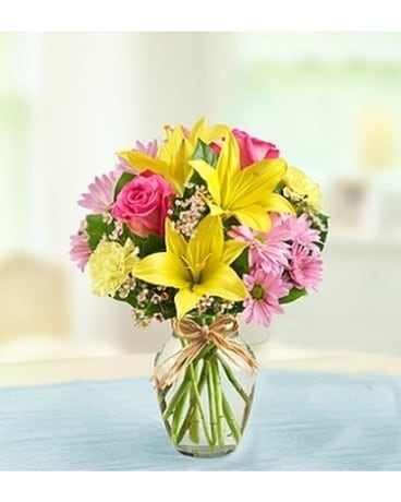 Celebrating Mom Flower Arrangement
