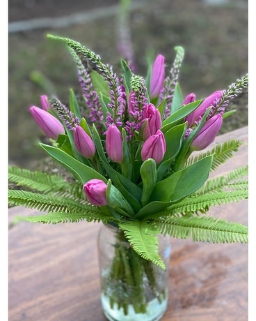 Precious Tulips Flower Arrangement