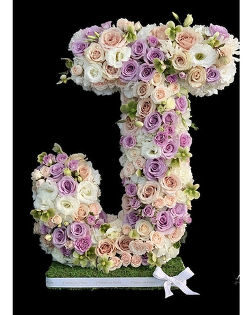 Letter J Flower Flower Arrangement