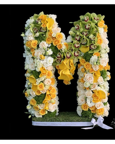 Letter M Flower Flower Arrangement