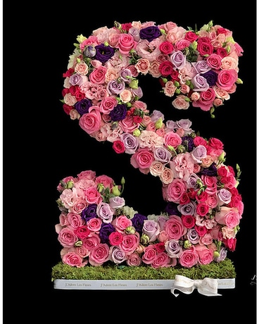Letter S Flower Flower Arrangement